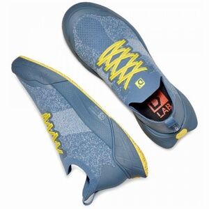 Deckers X Lab X-SCAPE Knit Low Sneakers Blue/Yellow Size 7